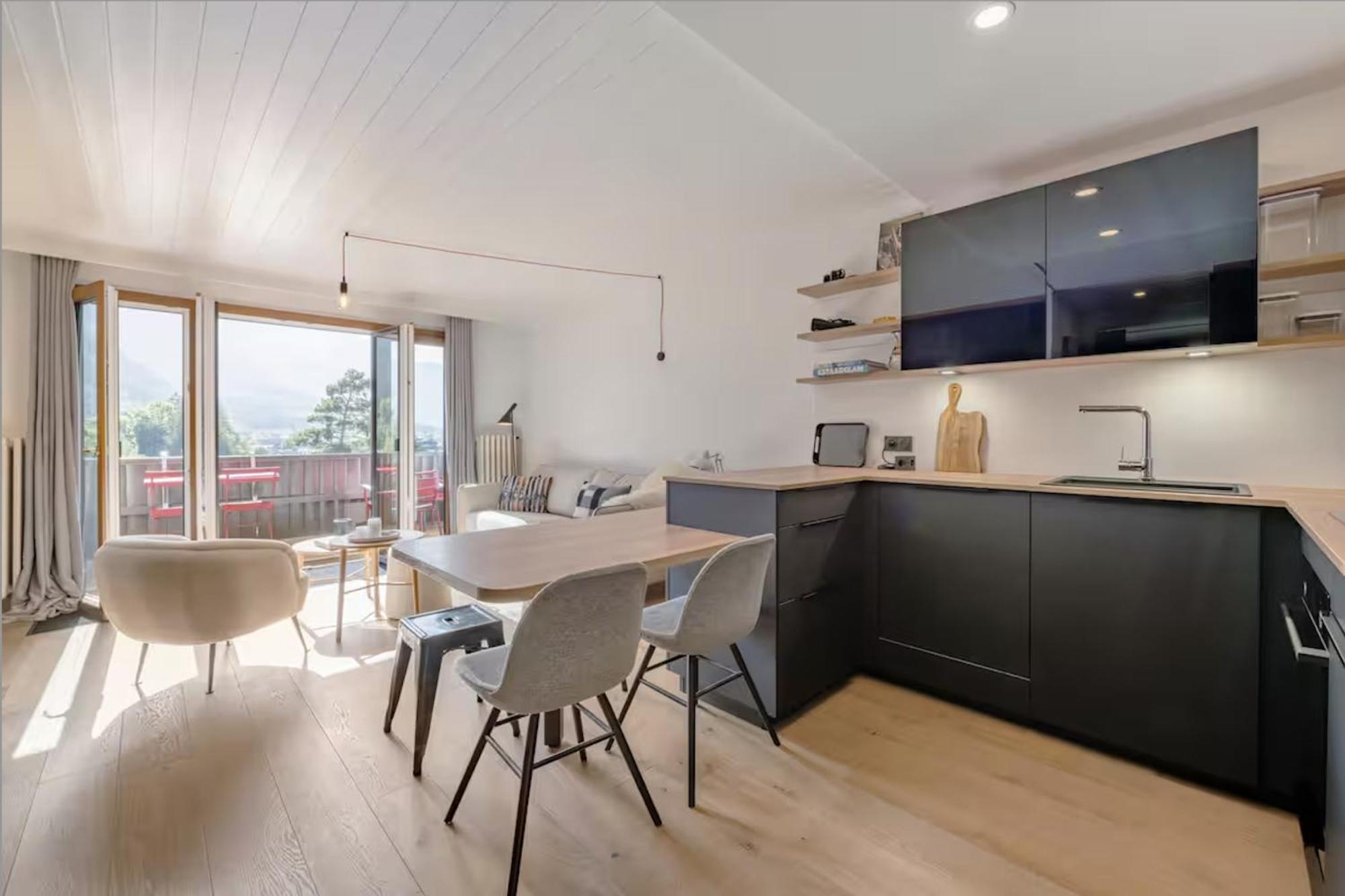 Center & Unique Mountain View Apartment Chamonix Luaran gambar